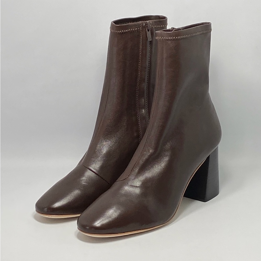 Loeffler Randall Elise Leather Ankle Boots size 8